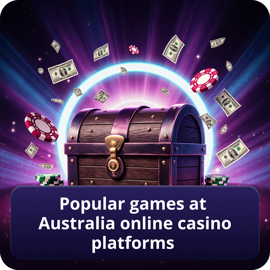 Popular Games at Australia Online Casino Platforms